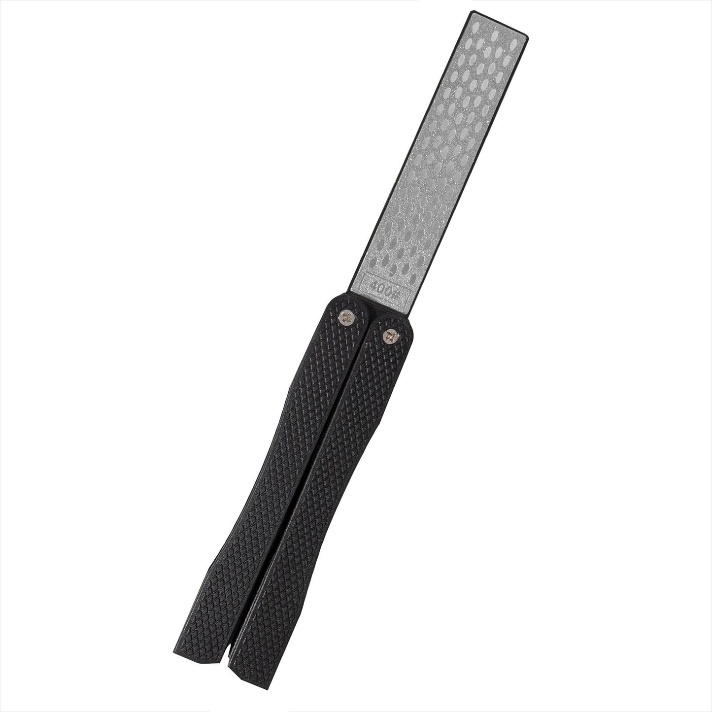 Folding Pocket Sharpener Diamond Knife Sharpener 400 and 600 Grit