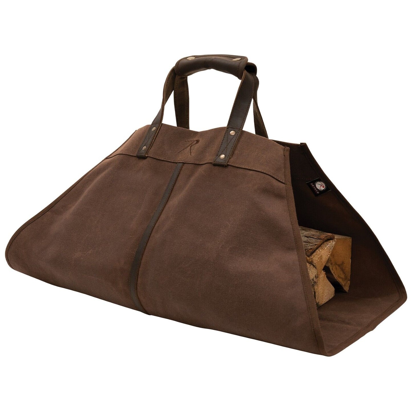 Rotchco Backwoods Waxed Canvas Log Carrier Bag
