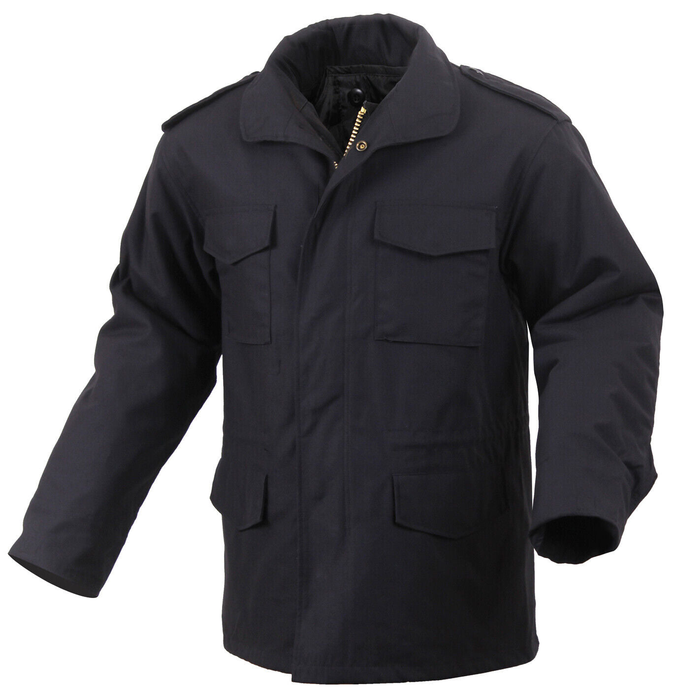 Men's Long Length M-65 Field Jacket in Winter Coat