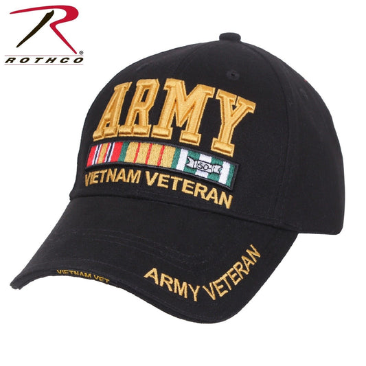 Rothco Army Vietnam Vet Deluxe Low Pro Cap - Nam Veteran Army Baseball Hat