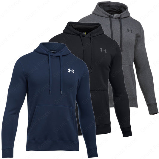 Under Armour UA Rival Fleece Fitted Hoodie - Men's Pullover Hooded Sweatshirt