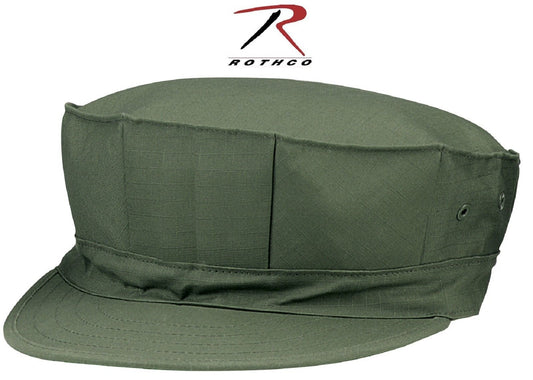 Olive Drab USMC Marines 8 Point  Cap w/ No Emblem Rothco 5648