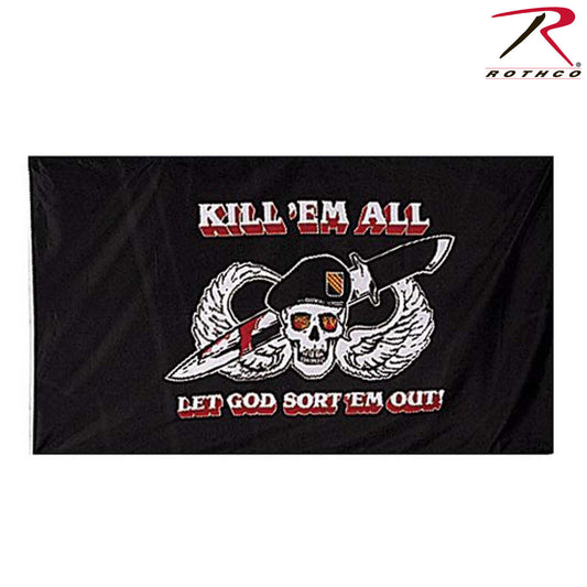 3'x5' "Sort 'Em Out" Flag - Rothco Polyester Flags