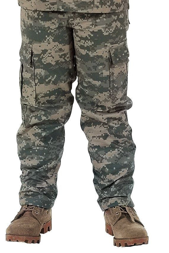 Bdu Types Kids GI Type Digital BDU Pants - Childs Army Uniform BDUs – Grunt Force