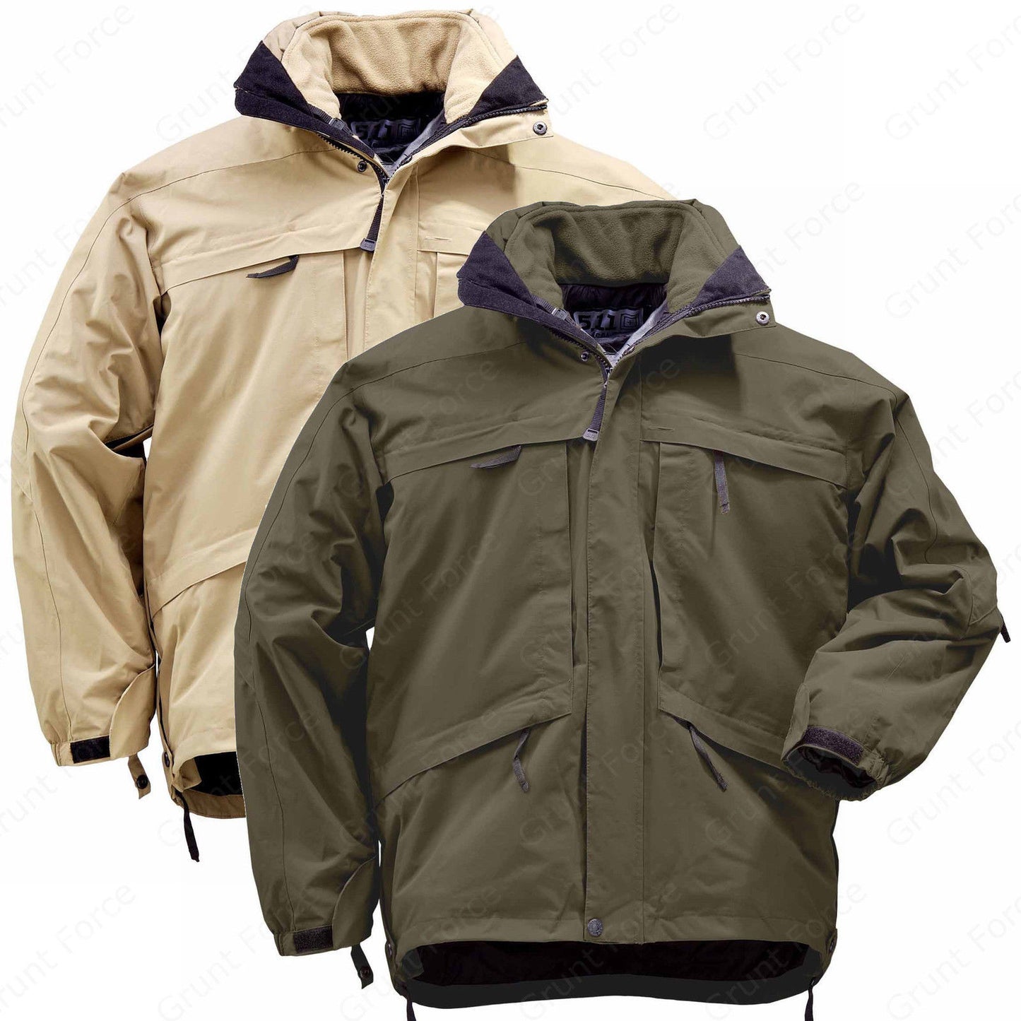 5.11 Tactical Aggressor Parka - Men's 5.11 Covert Jacket w/ Removable Liner