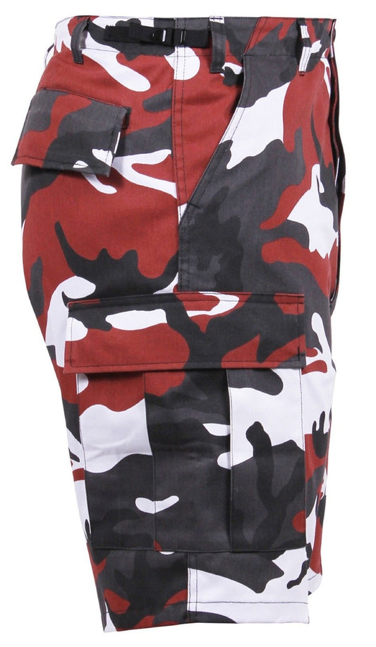 Graphic Camo Shorts