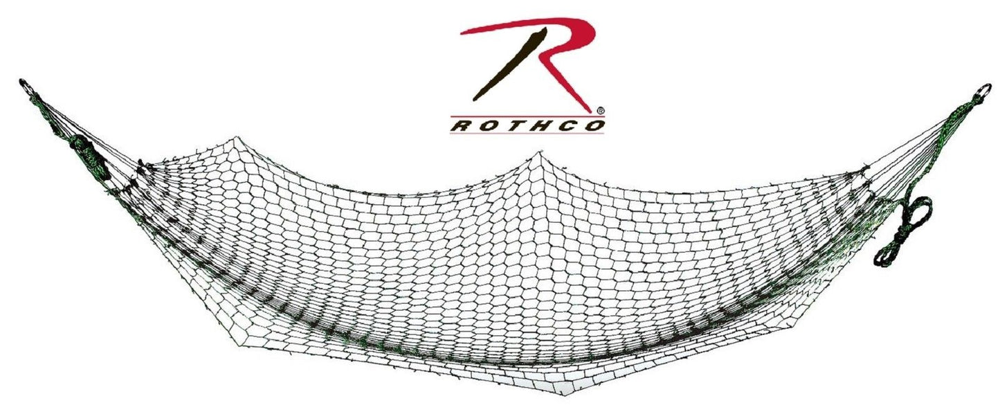 Rothco Olive Drab Super Hammock - 800 lb Capacity Nylon Single-Sized Hammocks