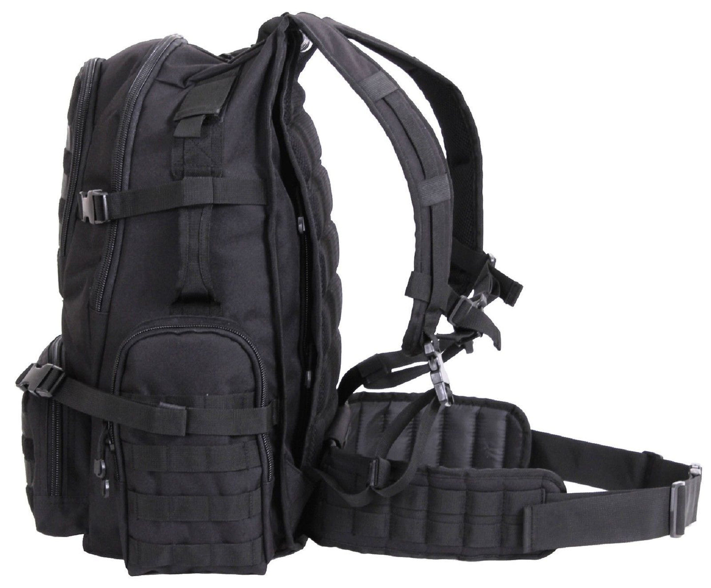 Multi-Chambered MOLLE Pack - Rothco 20" Tactical & Hiking Backpack Bag