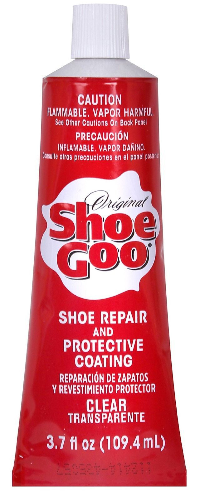 Shoe Goo Repair Adhesive 3.7 oz Rubber Leather Vinyl Sneaker, Boot & Shoes Glue