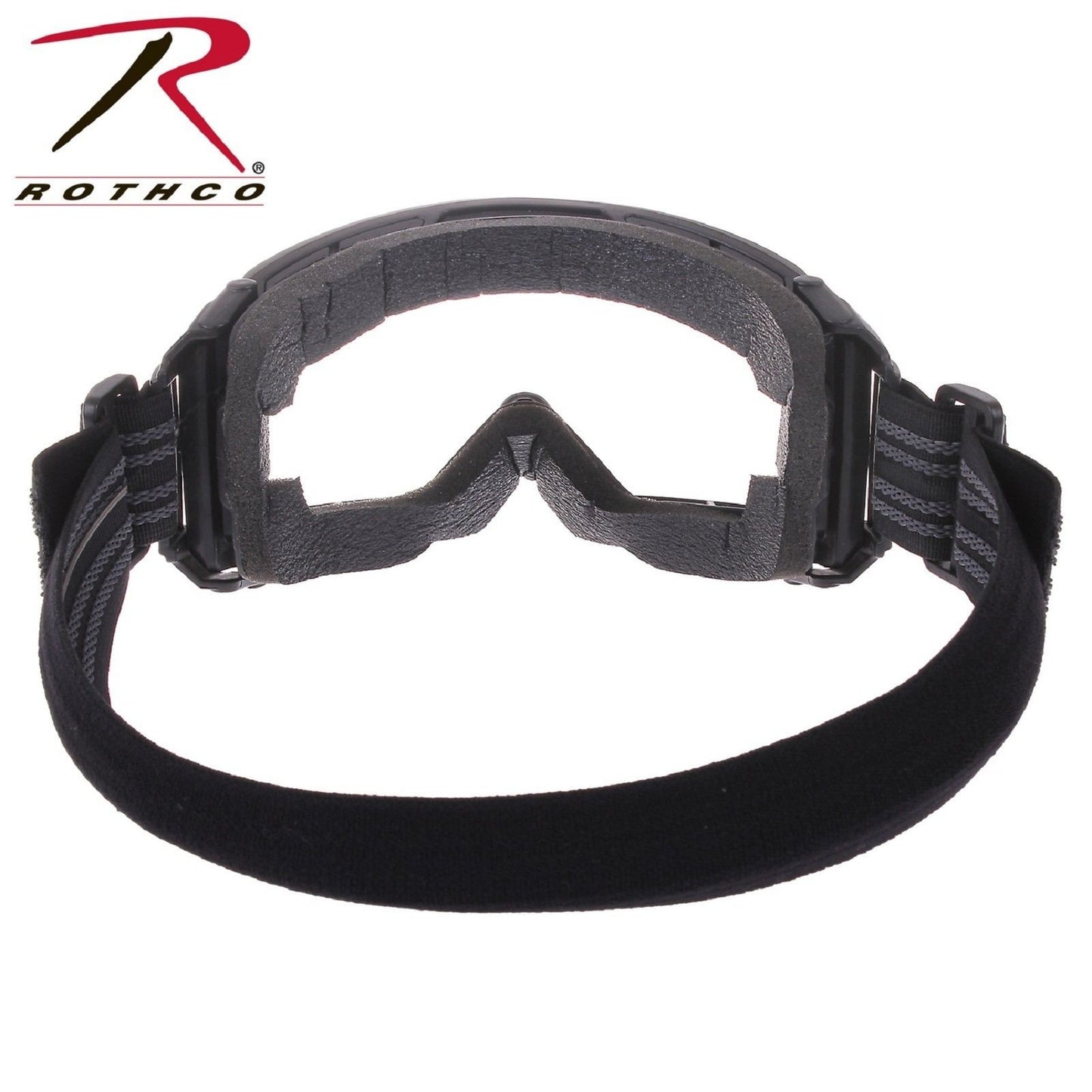 Rothco Over Glasses Tactical Goggles - Black Adjustable Airsoft Goggle