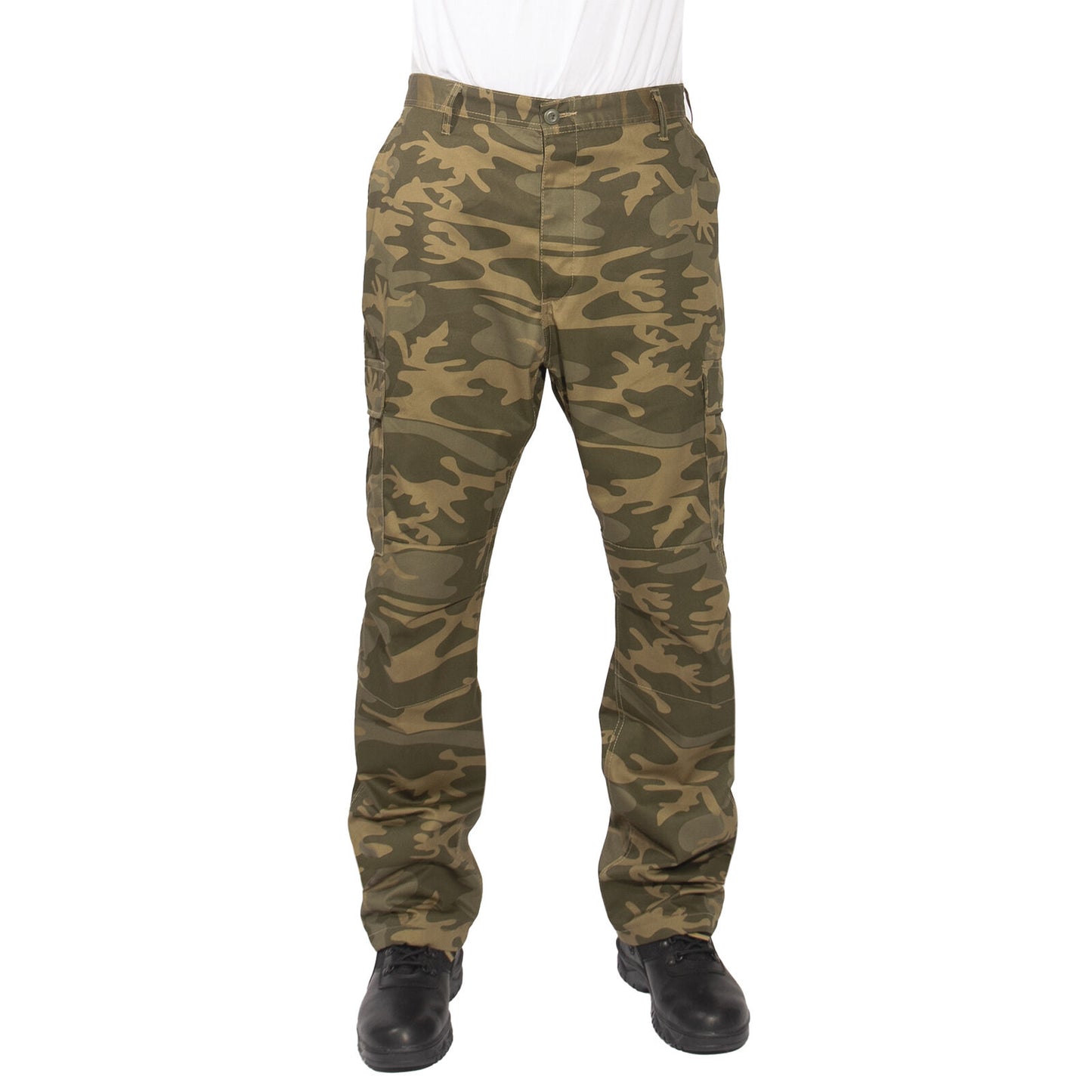 Coyote Camo Tactical BDU Cargo Pants Camouflage Fatigues