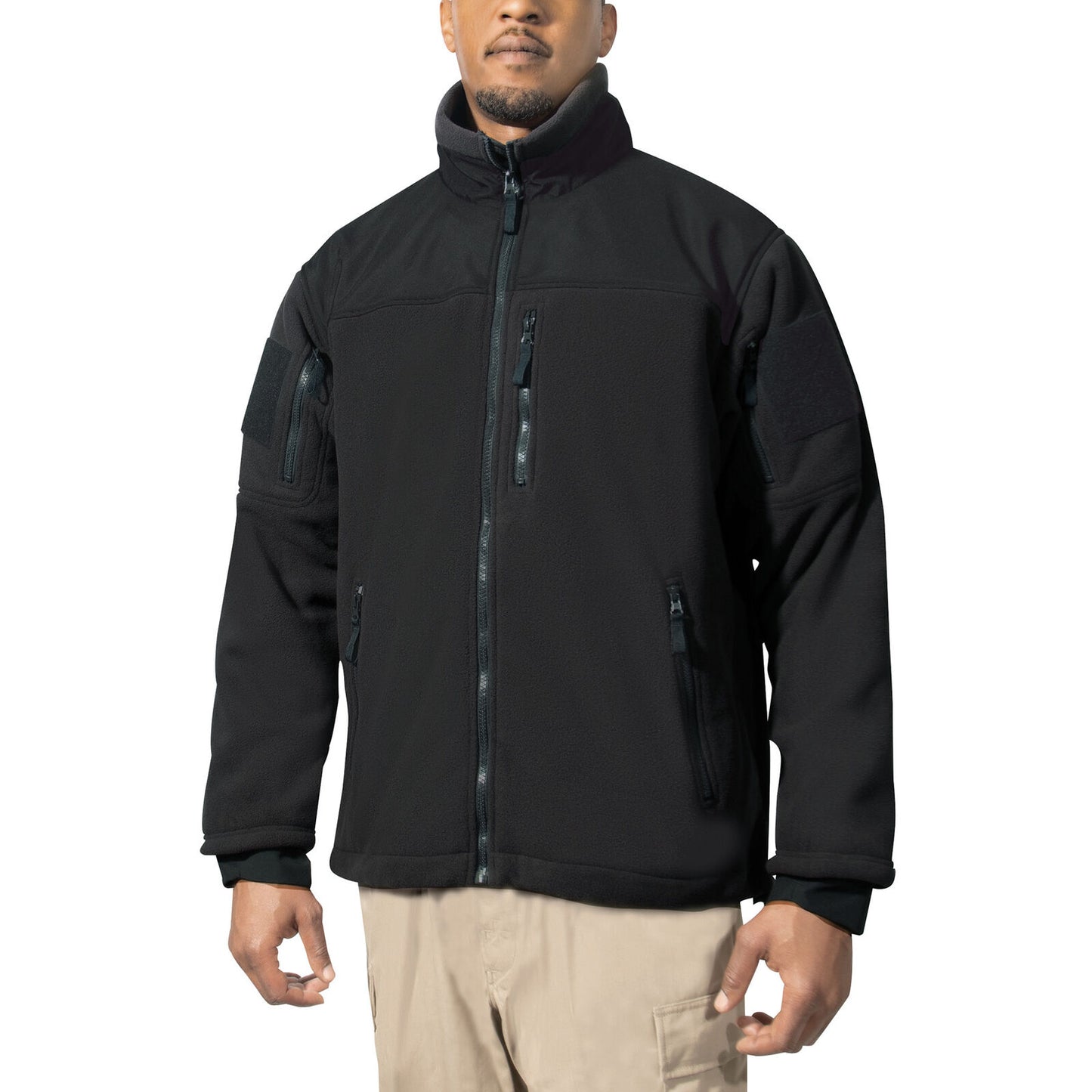Men's Midnight Navy Blue Spec Ops Tactical Fleece Jacket
