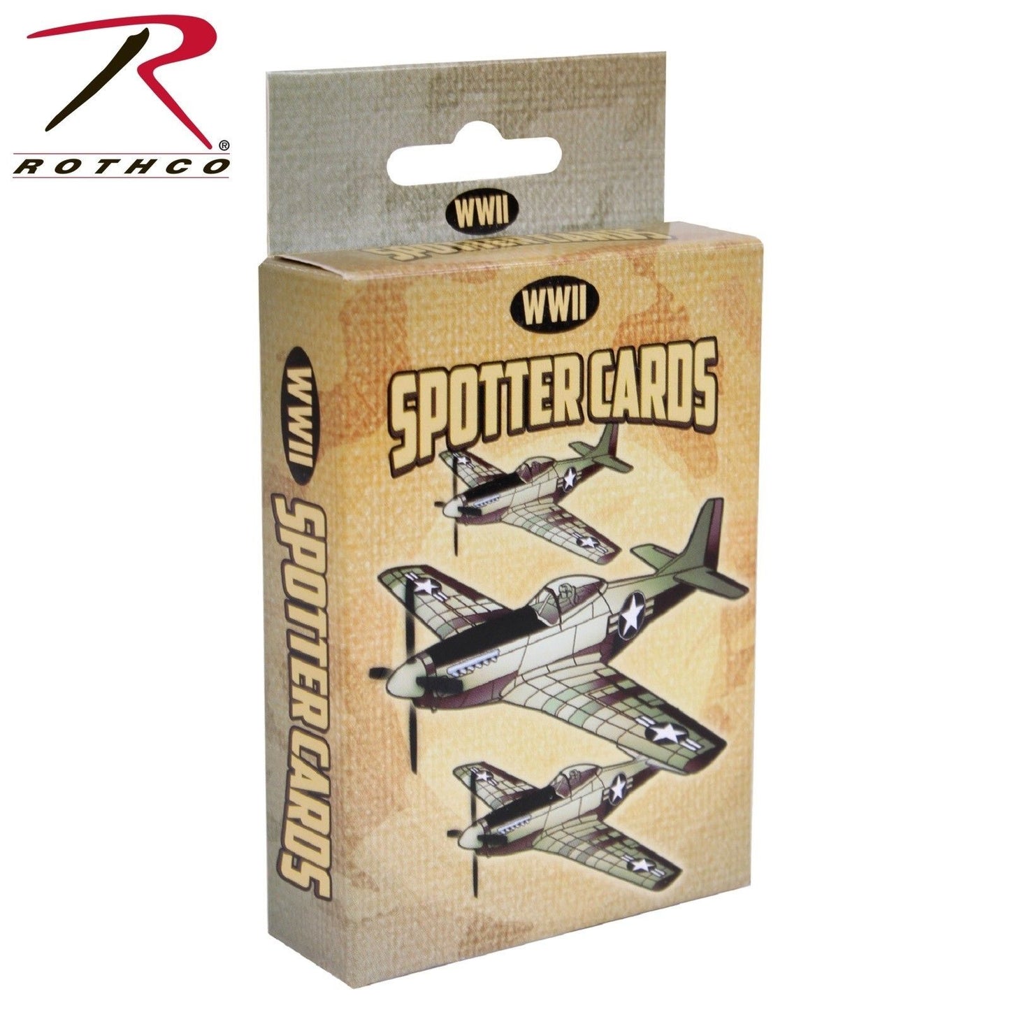 Rothco WWII Spotter Playing Cards ''CE'' - WWII Airplanes 52 Card Deck