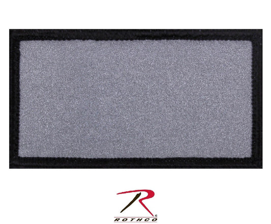 Reflective Silver Tactical Morale Patch - Rothco Survival Hook Back Patches