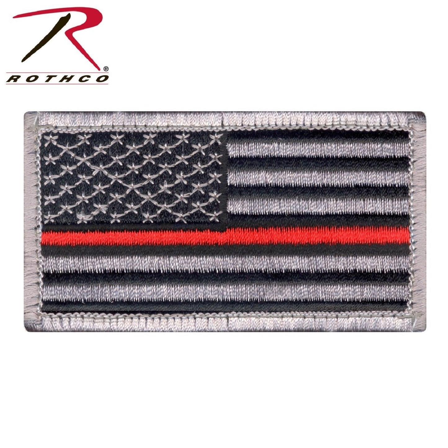 Thin Red Line Concealed Carry Hooded Sweatshirt - Black Firemans Hoodie & Patch