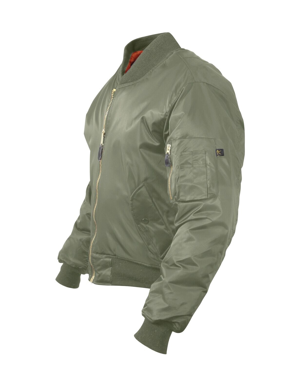 Rothco Men's Concealed Carry MA-1 Sage Green Flight Jacket