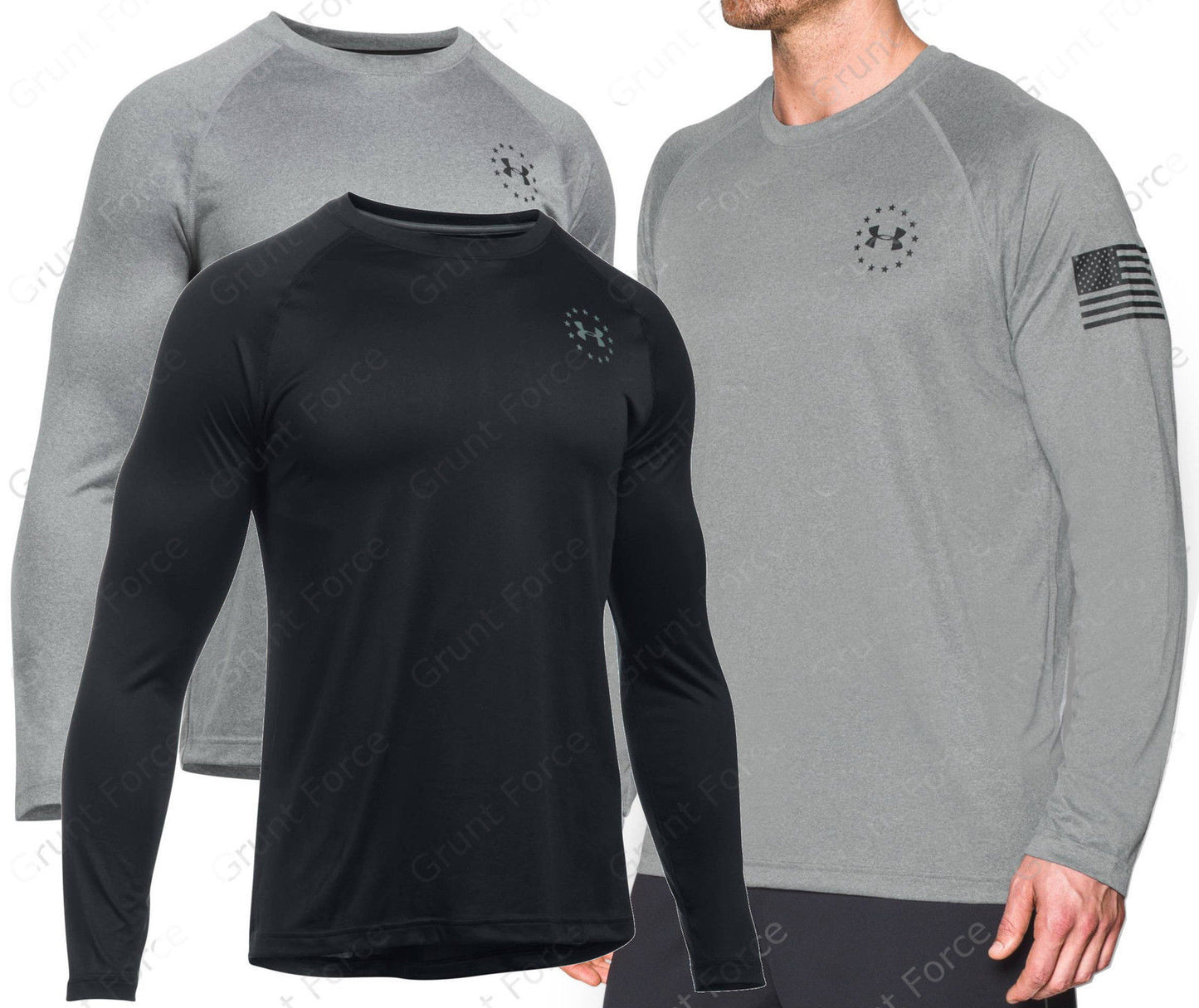 Under Armour Freedom Tech - UA  Long Sleeve Tactical Shirt