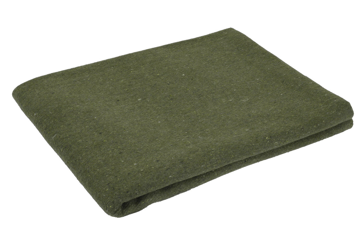 Olive Drab Wool Rescue Survival Blanket 66"x90"  Emergency Bedding