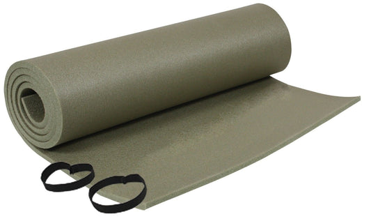 Foam Sleeping Pad with Ties GI Style Hiking Camping Cushion Mat