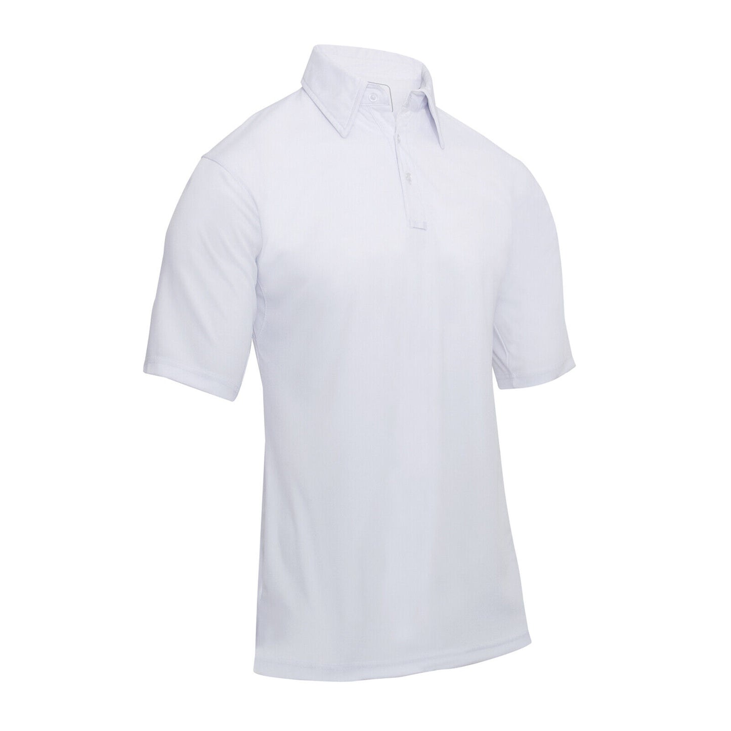 Men's Short Sleeve Tactical Performance White Polo Shirt