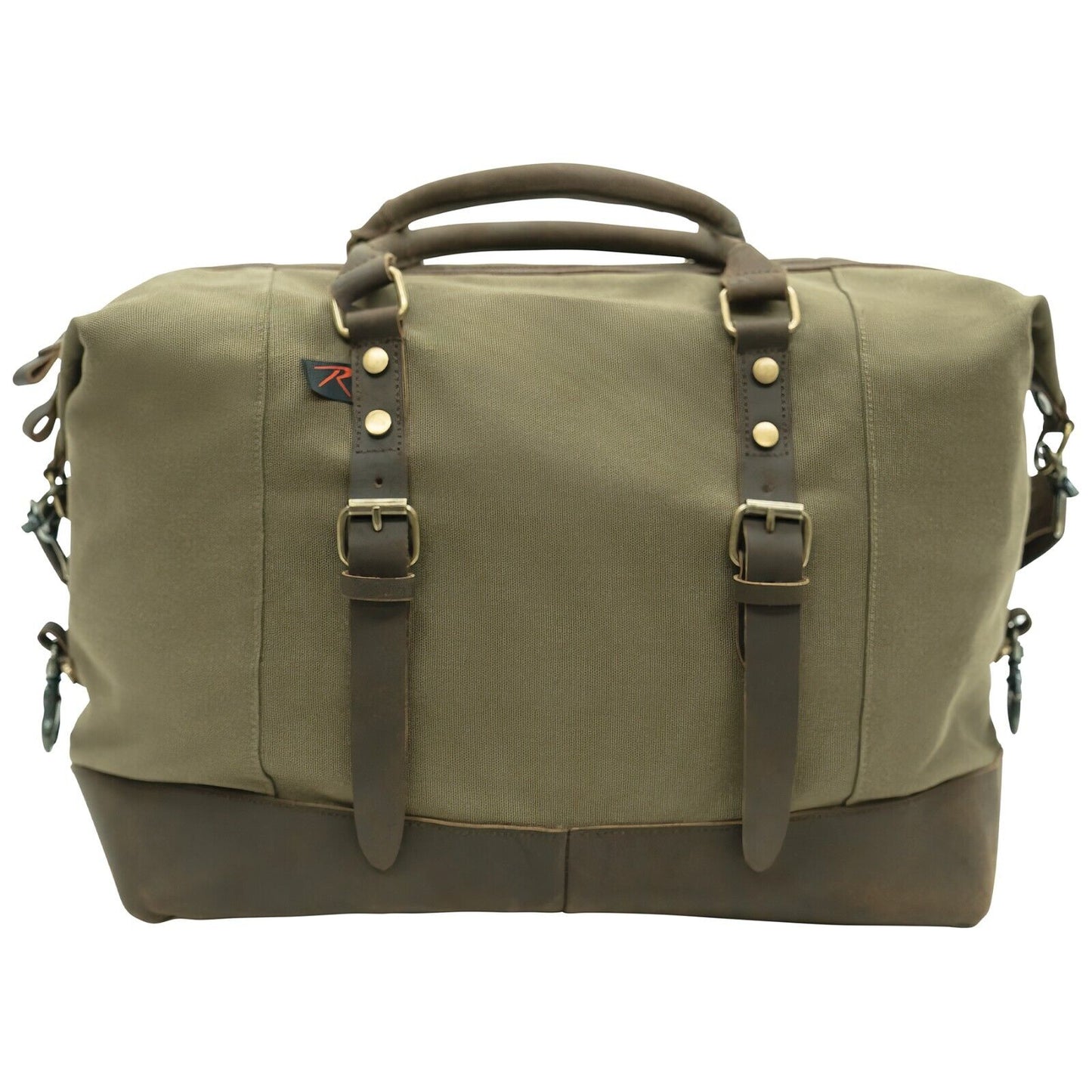 Rothco Carry-On Travel Bag - Olive Drab Canvas Duffle Bag