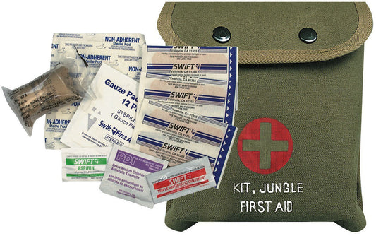 Olive Drab Jungle First Aid Kit