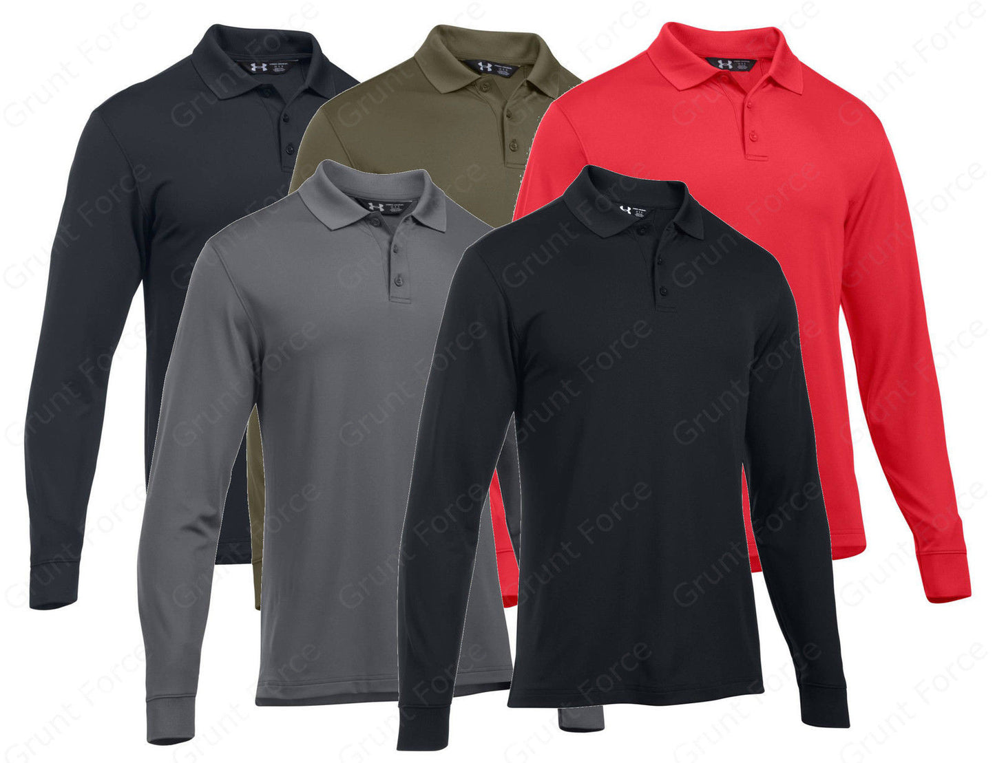 UA Tactical Performance Polo - Under Armour Men's Long Sleeve Tactical Shirt
