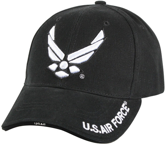 Black Deluxe "New Wing Air Force" Baseball Cap