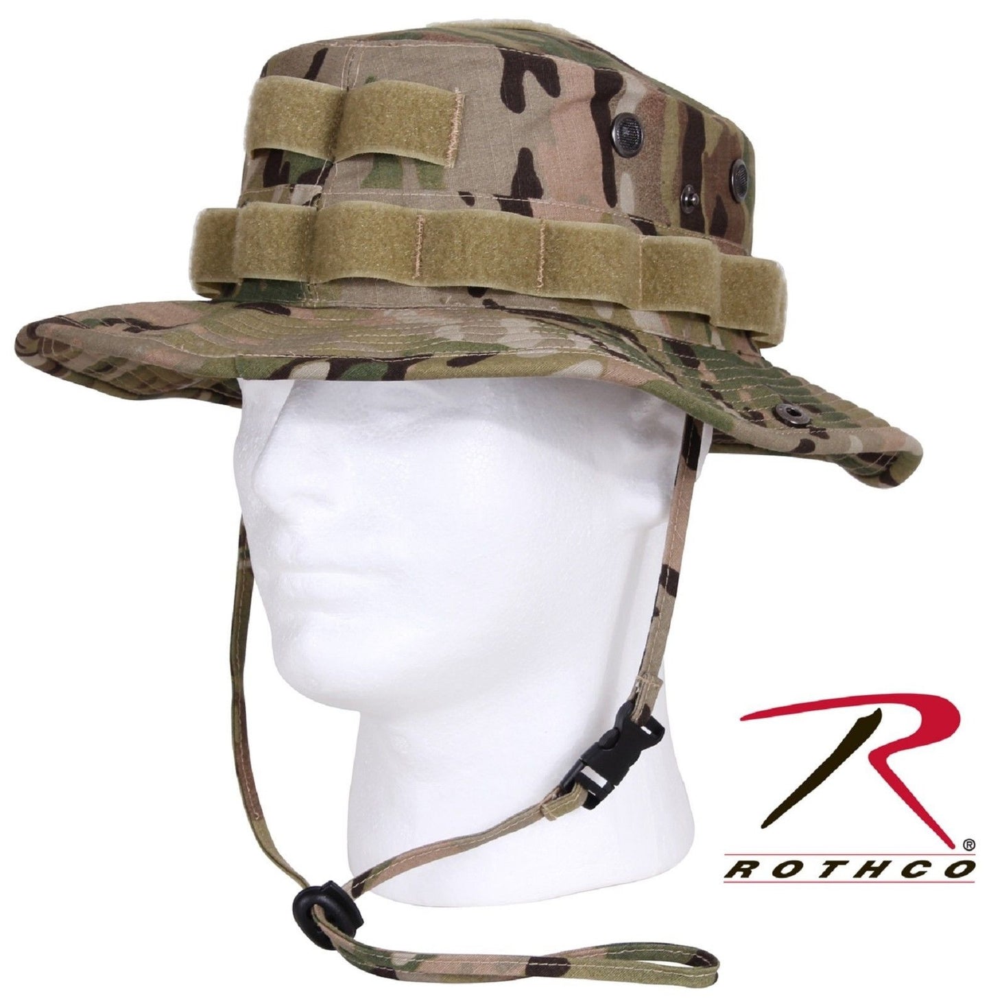 MultiCam Camouflage Tactical Operator Cotton Ripstop Boonie Hat Rothco