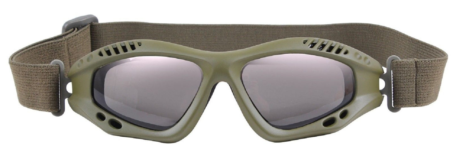 Rothco Elastic Olive Drab Anti-Fog Ventec Tactical & Sport Goggles Glasses 11378