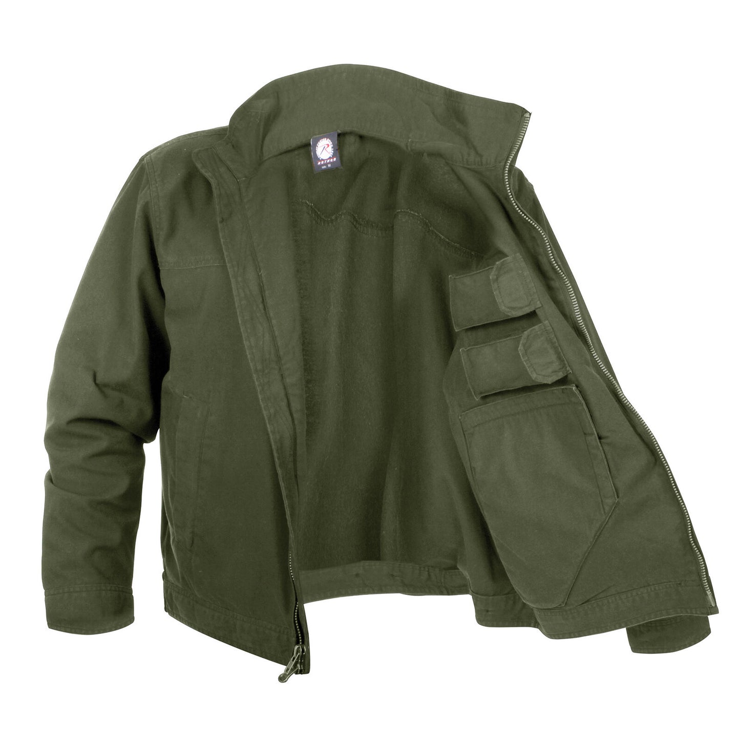 Men's Olive Drab Lightweight Tactical Concealed Carry Jacket by Rothco