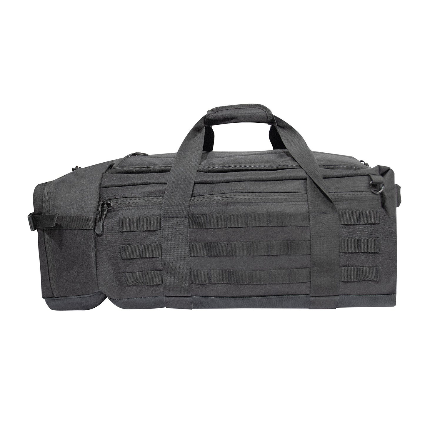 Rothco Tactical Defender Duffle Bag in Black 28"x14"x10"