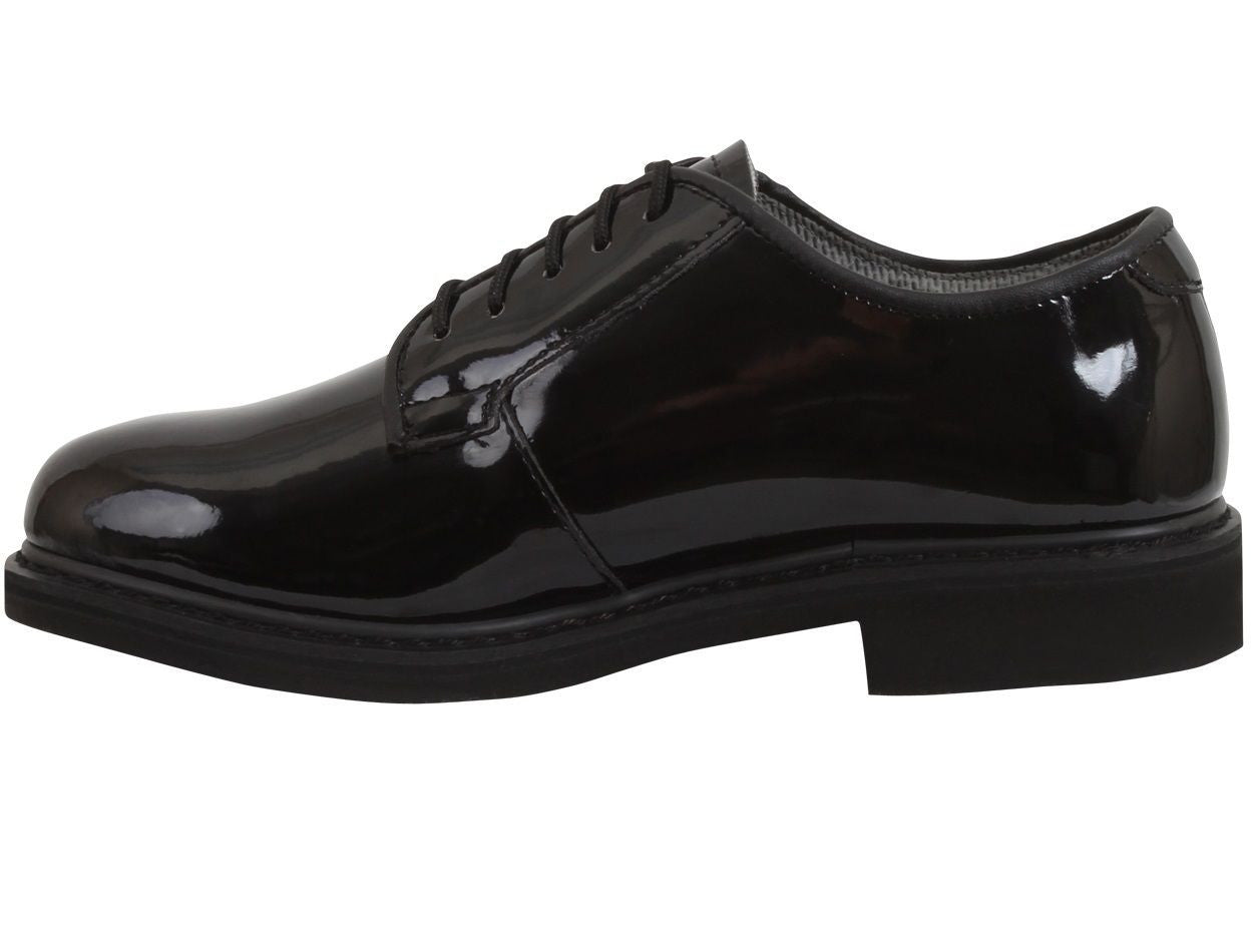 Rothco High Gloss Finish Uniform Oxford Leather Formal Shoes