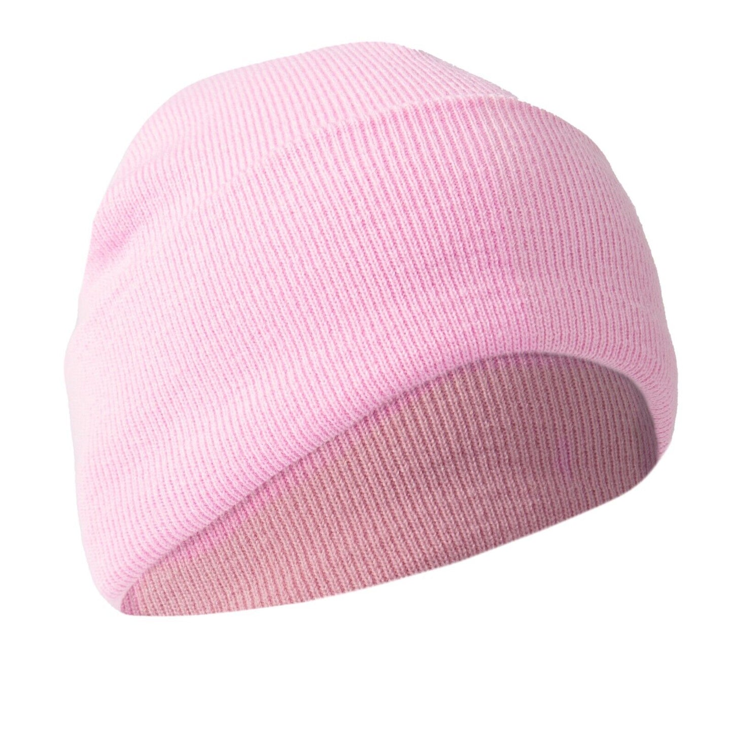 100% Acrylic Fine Knit Watch Cap Winter Hat