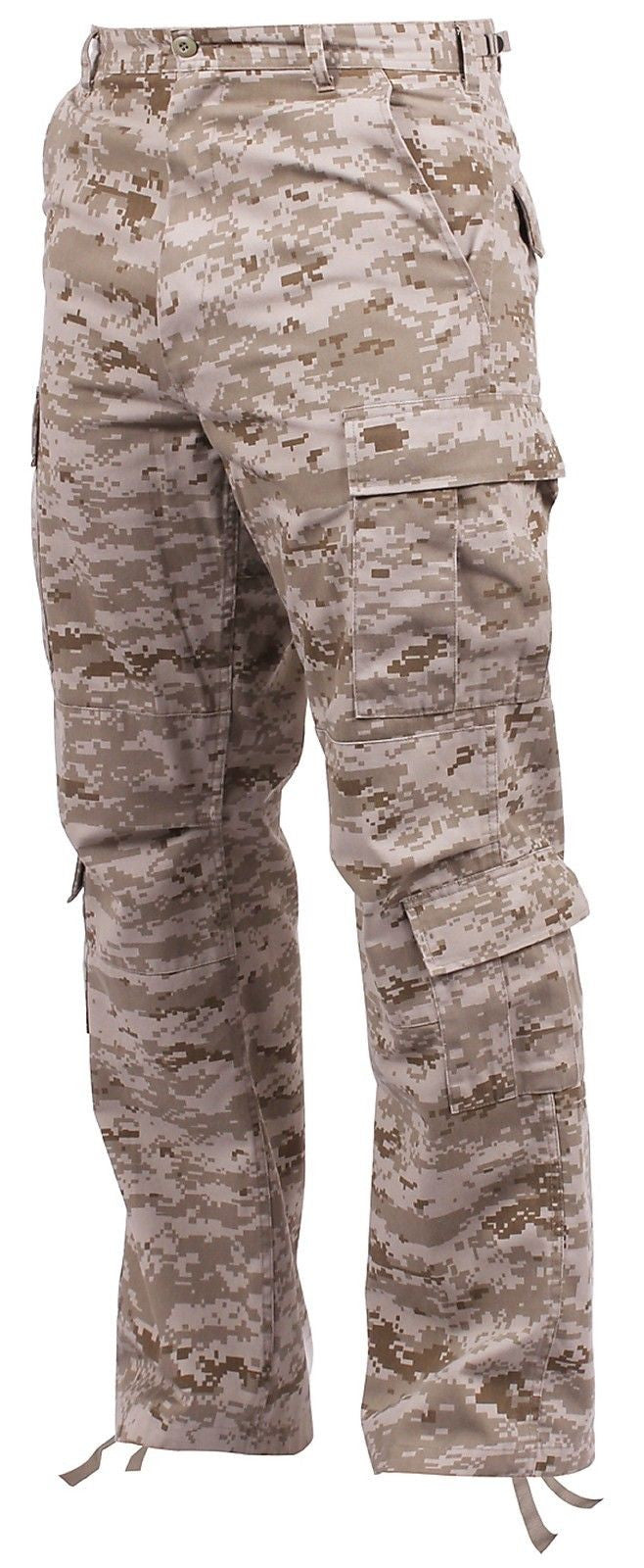 Men s Desert Digital Camouflage Fatigue Cargo Pants Grunt Force