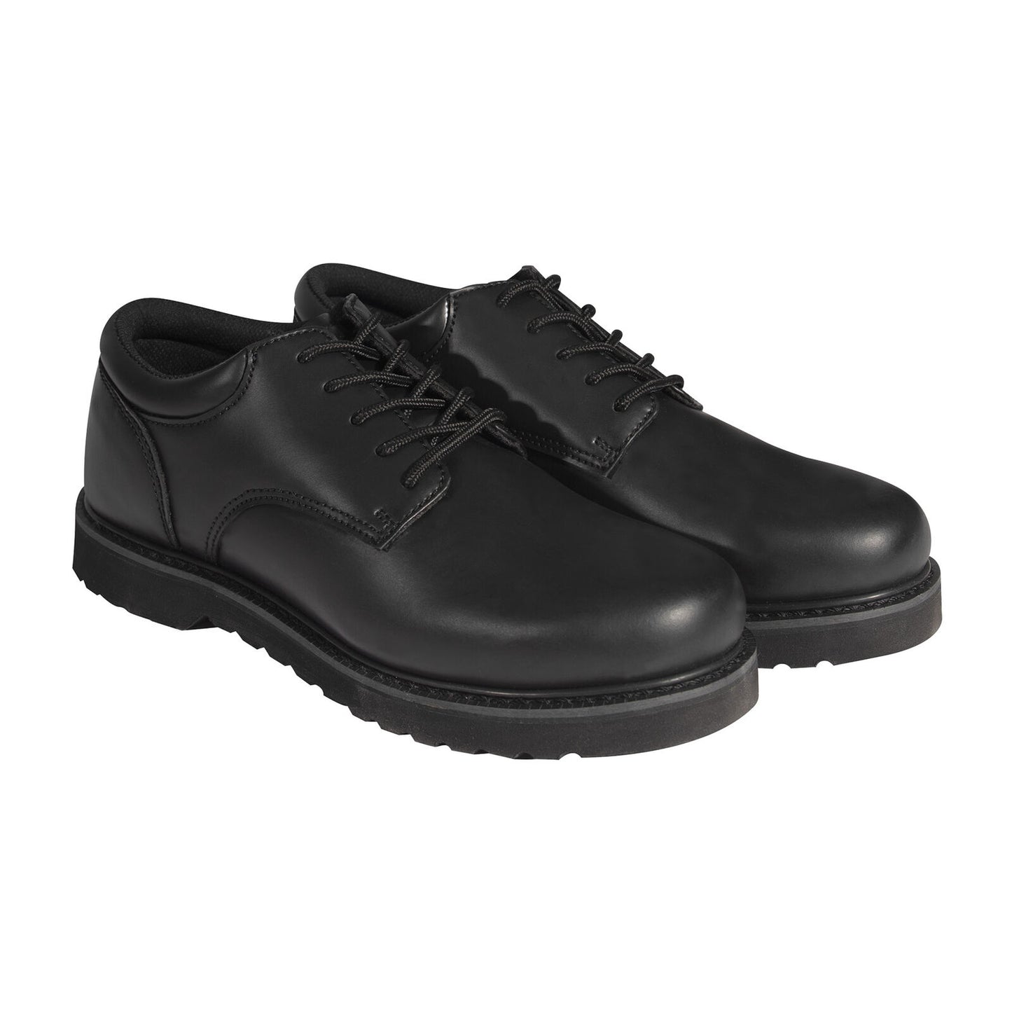 Rothco Black Uniform Oxfords With Work Soles & Padded Collar