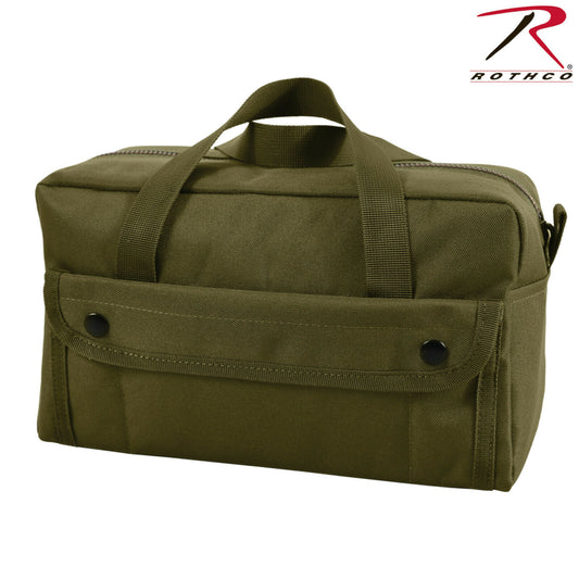 Olive Drab Tool Bag 11"x7"x5" - Rothco Polyester Mechanics Toolbag