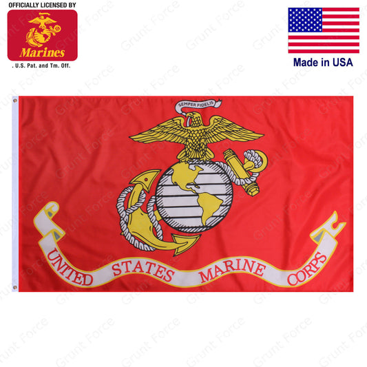 Rothco 3' x 5' Marine Crops Flag - U.S. Made Double Stitched Marines Flag