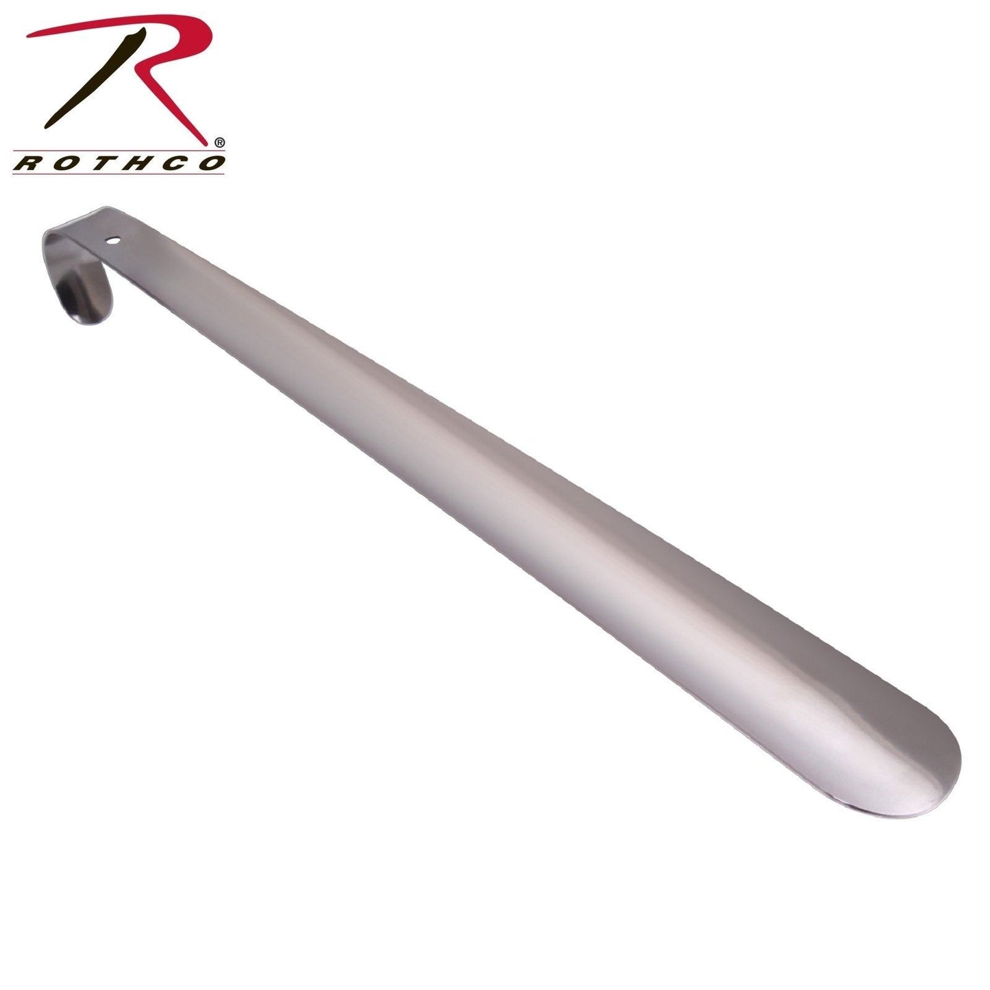 Rothco Stainless Steel Shoe Horn - 16.5" Length Metal Shoehorn For Boots