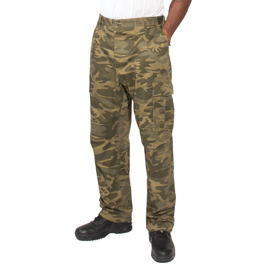 Coyote Camo Tactical BDU Cargo Pants Camouflage Fatigues