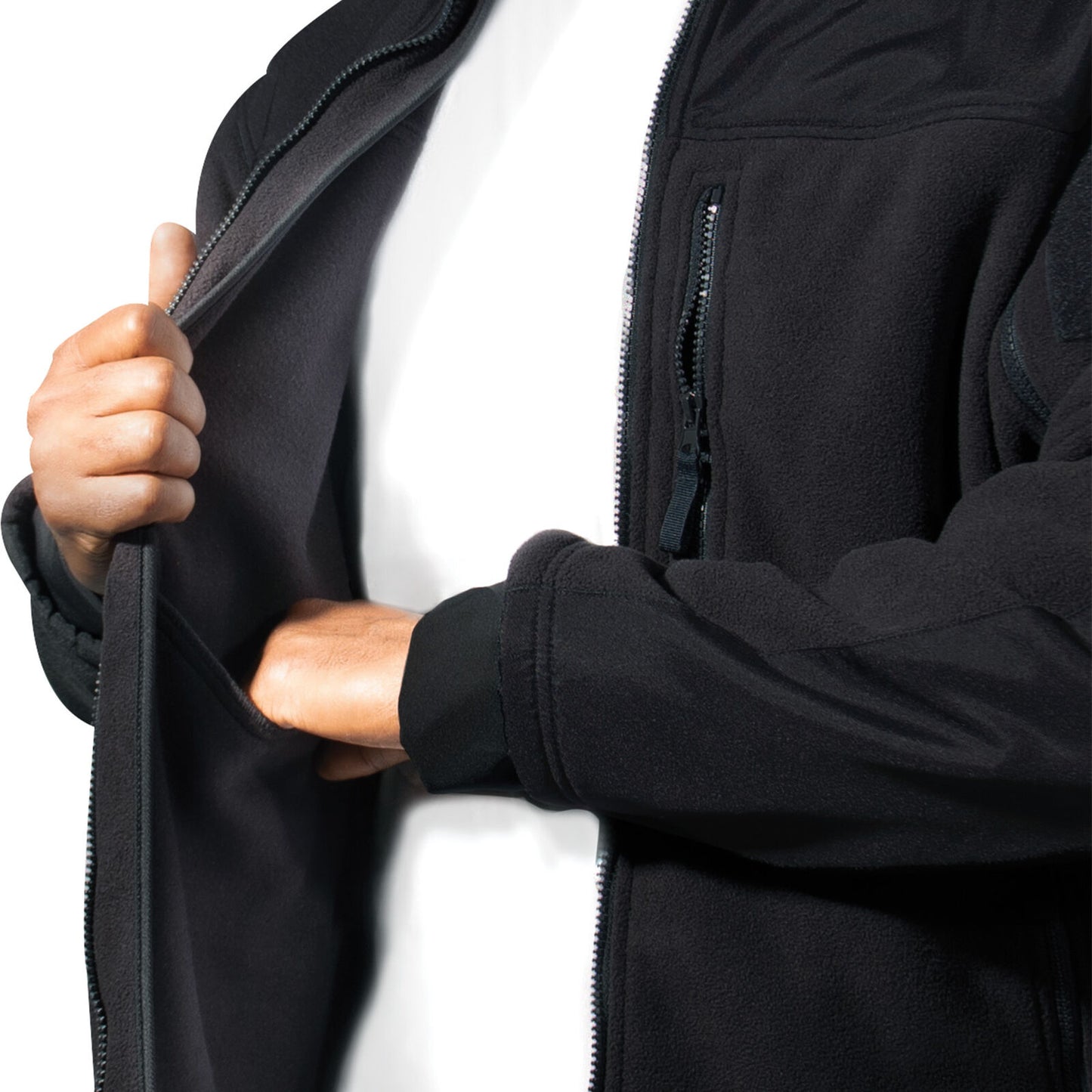 Men's Midnight Navy Blue Spec Ops Tactical Fleece Jacket