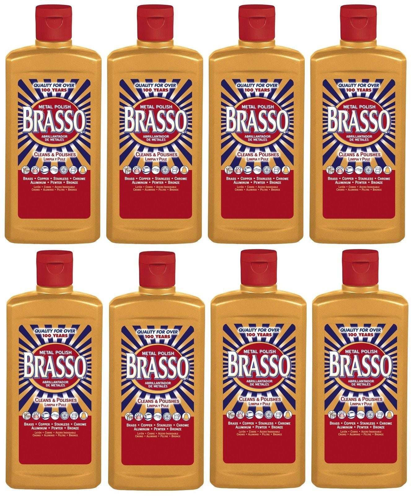 Brasso Metal Polish For brass, copper, stainless steel and chrome