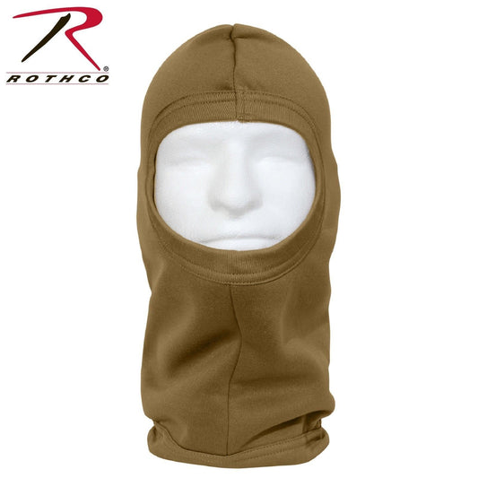 Rothco Polyester AR 670-1 Coyote Brown Balaclava - ECWCS 1-Hole Face Mask