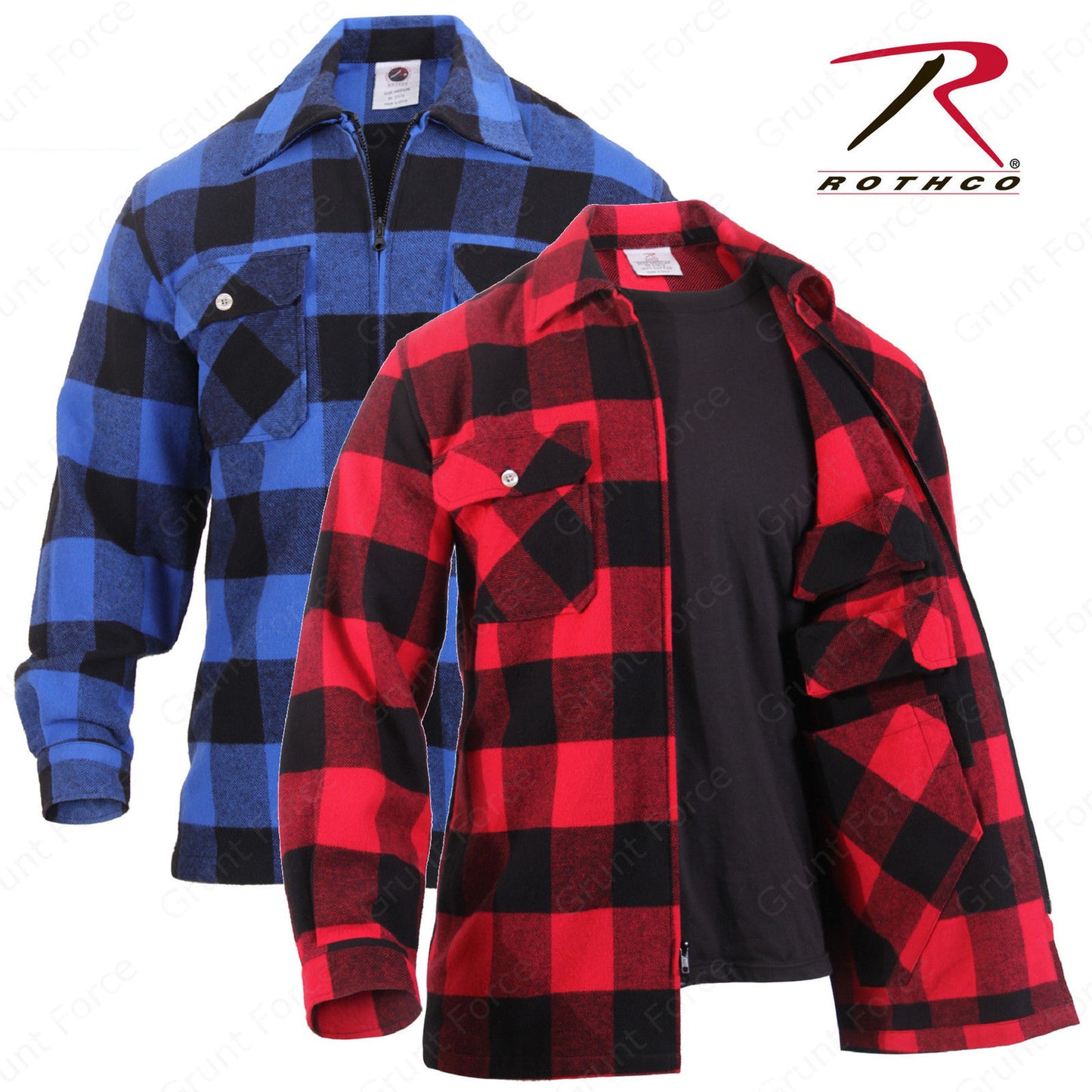 Rothco Extra Heavyweight Buffalo Plaid Flannel Shirts