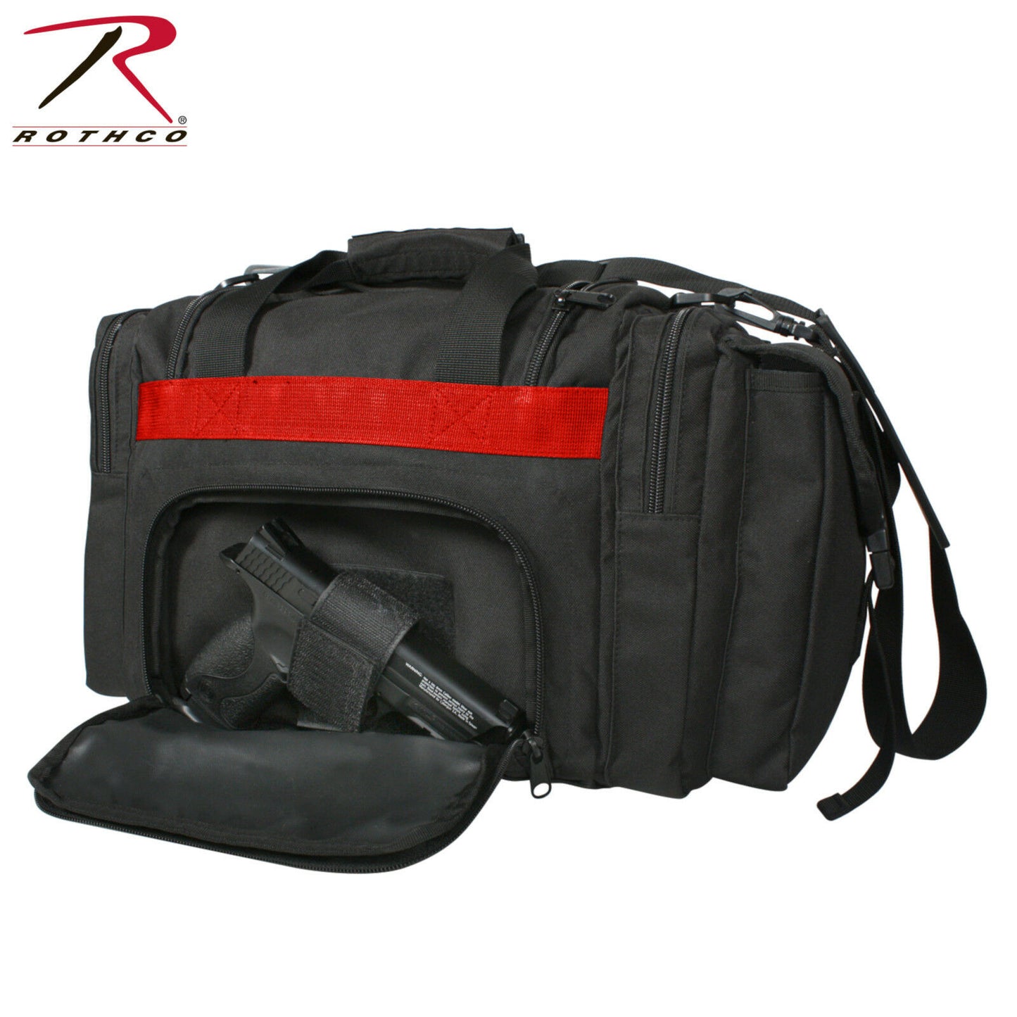 Rothco Thin Red Line Concealed Carry Bag - TRL Fire Department CCW Gear Duty Bag
