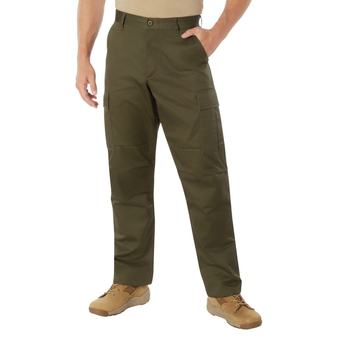 BDU Tactical Pants - Army Style Cargo Work Fatigues