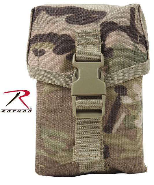 MultiCam Molle II Pouch - Rothco General Purpose Camo Pouches