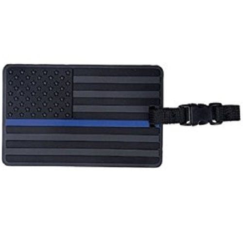 Thin Blue Line Flag Luggage Tag TBL by 5ive Star Gear