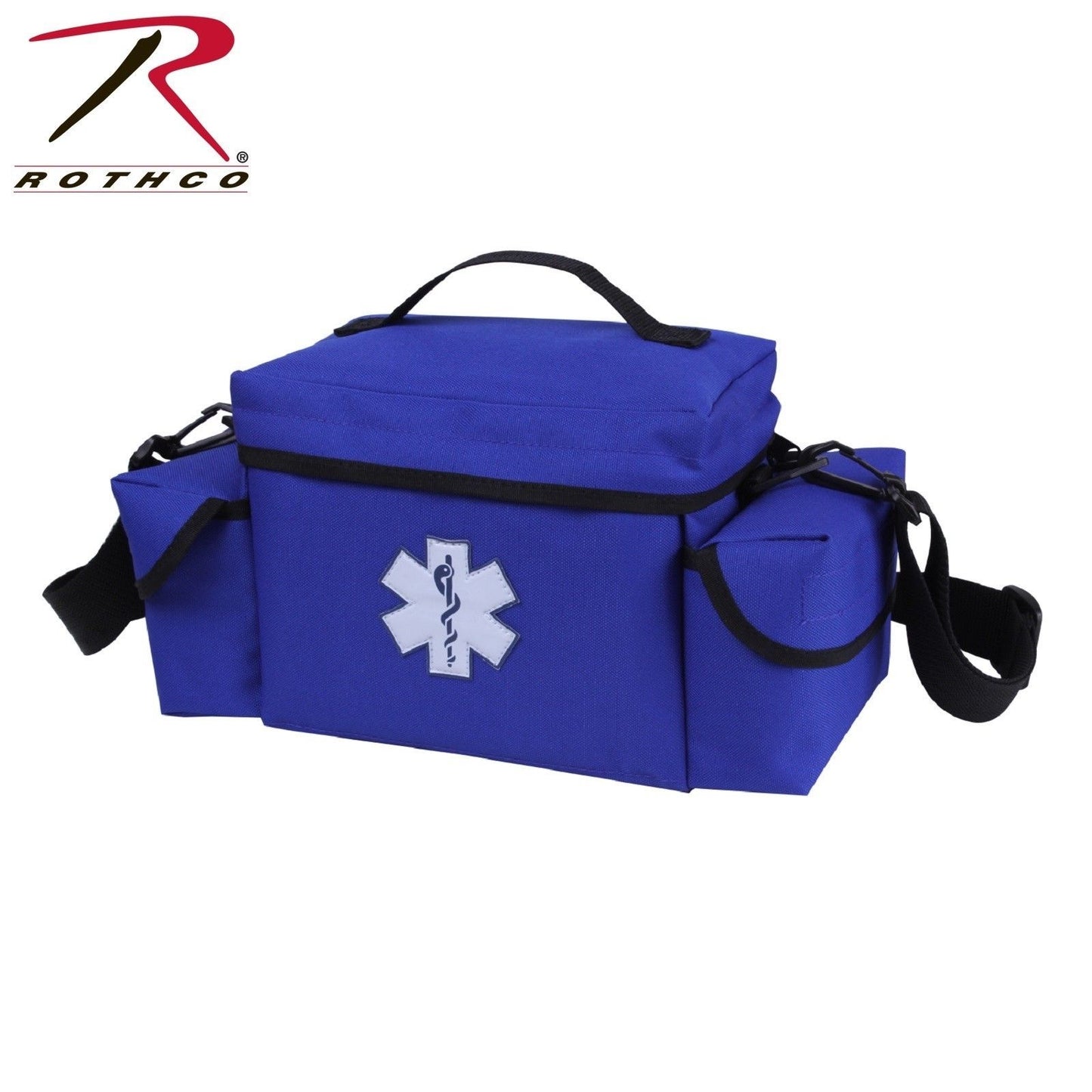 Blue EMS EMT Rescue Bag With Star Of Life Symbol - Small Medic Bag by Rothco