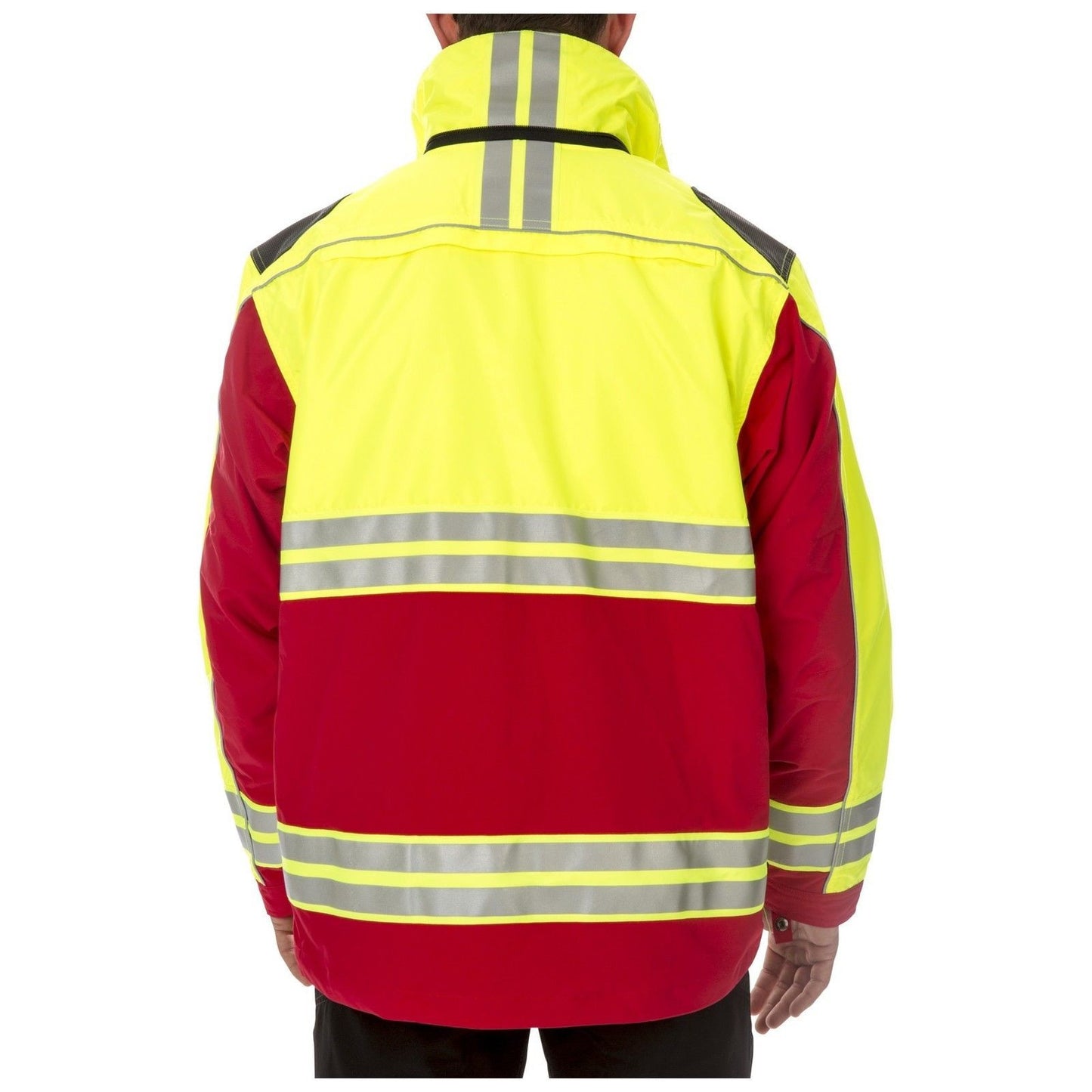 5.11 Tactical Emergency Responders Hi Vis Field Duty EMS Waterproof Parka Jacket